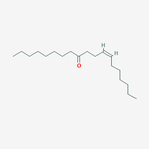 molecular formula C19H36O B110142 12Z-Nonadecen-9-one CAS No. 63408-45-7