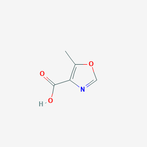 molecular formula C5H5NO3 B011015 5-甲基-1,3-噁唑-4-羧酸 CAS No. 103879-58-9