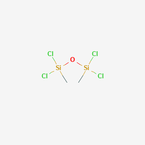 molecular formula C2H6Cl4OSi2 B011016 1,1,3,3-Tetrachloro-1,3-dimethyldisiloxane CAS No. 4617-27-0