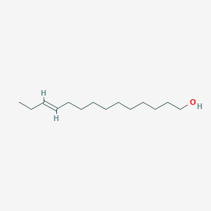 molecular formula C14H28O B110164 (E)-11-Tetradecen-1-ol CAS No. 35153-18-5