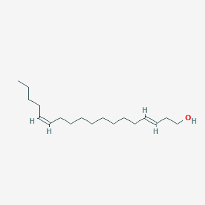 molecular formula C18H34O B110167 3,13-Octadecadien-1-ol, (3E,13Z)- CAS No. 66410-28-4