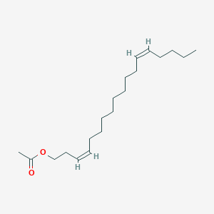 molecular formula C20H36O2 B110176 (Z,Z)-3,13-Octadecadienyl acetate CAS No. 53120-27-7