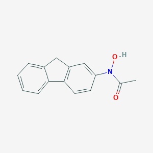 molecular formula C15H13NO2 B110186 N-Hydroxy-2-acetamidofluorene CAS No. 53-95-2