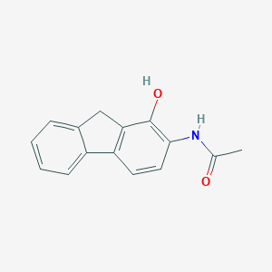 molecular formula C15H13NO2 B110187 1-Hydroxy-2-acetamidofluorene CAS No. 2784-86-3