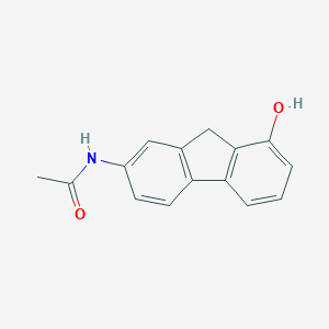 molecular formula C15H13NO2 B110191 Acetamide, N-(8-hydroxy-9H-fluoren-2-yl)- CAS No. 101020-76-2