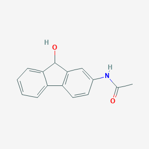 molecular formula C15H13NO2 B110192 N-(9-羟基-9H-芴-2-基)乙酰胺 CAS No. 57229-41-1
