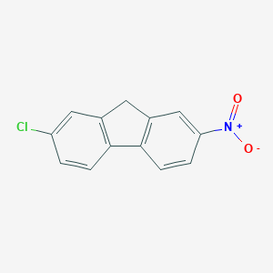 molecular formula C13H8ClNO2 B110193 Fluorene, 2-chloro-7-nitro- CAS No. 6939-05-5