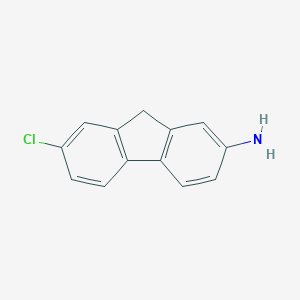 molecular formula C13H10ClN B110194 7-Chloro-9h-fluoren-2-amine CAS No. 6957-62-6