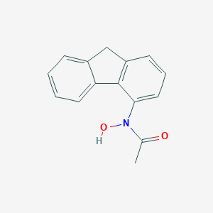 molecular formula C15H13NO2 B110199 N-Fluoren-4-ylacetohydroxamic acid CAS No. 22225-34-9