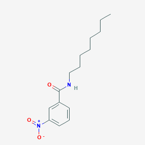 molecular formula C15H22N2O3 B11021864 3-nitro-N-octylbenzamide 