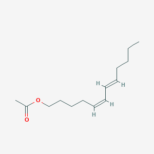 molecular formula C14H24O2 B110228 5Z,7E-Dodecadienyl acetate CAS No. 78350-11-5
