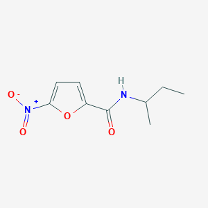 molecular formula C9H12N2O4 B11022891 N-(butan-2-yl)-5-nitrofuran-2-carboxamide 