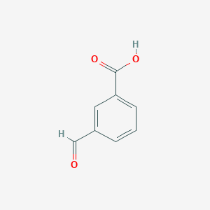 molecular formula C8H6O3 B110229 3-甲酰基苯甲酸 CAS No. 619-21-6