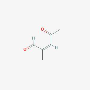 (Z)-2-methyl-4-oxopent-2-enal
