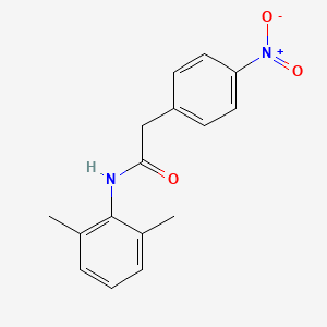molecular formula C16H16N2O3 B11025072 N-(2,6-dimethylphenyl)-2-(4-nitrophenyl)acetamide 