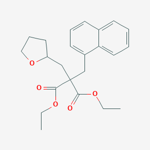 Diethyl (1-naphthylmethyl)(tetrahydrofurfuryl)malonate