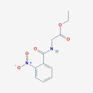 molecular formula C11H12N2O5 B11025445 Ethyl 2-[(2-nitrobenzoyl)amino]acetate 