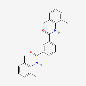 molecular formula C24H24N2O2 B11025492 N,N'-Bis-(2,6-dimethyl-phenyl)-isophthalamide 