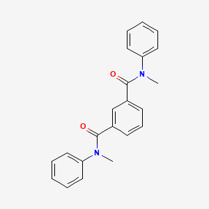 molecular formula C22H20N2O2 B11026471 N,N'-Dimethyl-N,N'-diphenyl-isophthalamide 