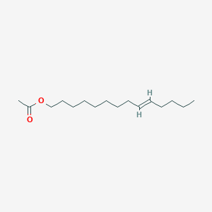 molecular formula C16H30O2 B110265 (E)-9-Tetradecen-1-ol acetate CAS No. 23192-82-7