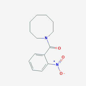 molecular formula C14H18N2O3 B11026780 Azocan-1-yl(2-nitrophenyl)methanone 