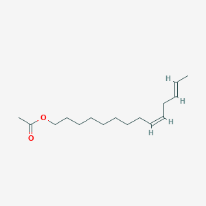 molecular formula C16H28O2 B110269 (Z,E)-9,12-Tetradecadienyl acetate CAS No. 30507-70-1