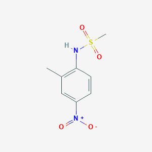 molecular formula C8H10N2O4S B11027293 N-(2-methyl-4-nitrophenyl)methanesulfonamide CAS No. 57165-00-1