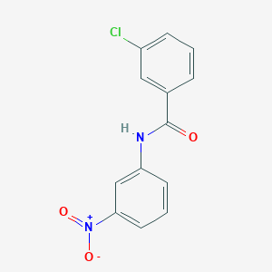 molecular formula C13H9ClN2O3 B11027389 3-chloro-N-(3-nitrophenyl)benzamide CAS No. 349398-34-1