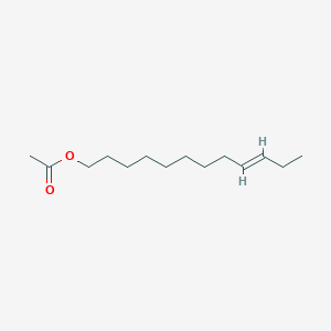 molecular formula C14H26O2 B110289 (E)-9-Dodecenyl acetate CAS No. 35148-19-7