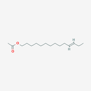 molecular formula C16H30O2 B110297 trans-11-Tetradecenyl acetate CAS No. 33189-72-9