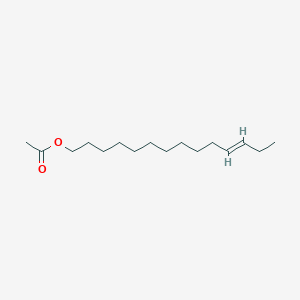 molecular formula C16H30O2 B110297 (E)-11-Tetradecen-1-ol acetate CAS No. 33189-72-9