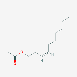 molecular formula No Data Available B110307 3-Decen-1-ol, acetate, (3Z)- CAS No. 81634-99-3