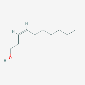 molecular formula C10H20O B110309 (Z)-3-Decenol CAS No. 10340-22-4