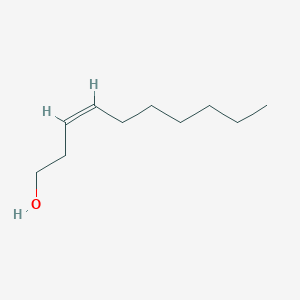molecular formula C10H20O B110309 3-Decen-1-ol, (Z)- CAS No. 10340-22-4