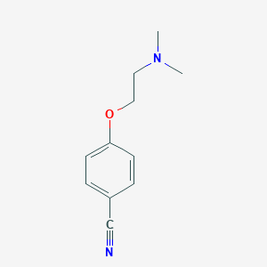 molecular formula C11H14N2O B110316 4-[2-(Dimethylamino)ethoxy]benzonitrile CAS No. 24197-95-3