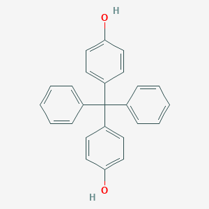 molecular formula C25H20O2 B110333 4,4'-Dihydroxytetraphenylmethane CAS No. 1844-01-5