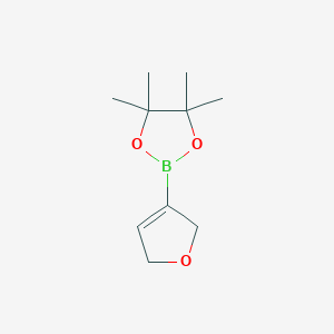 molecular formula C10H17BO3 B110355 2-(2,5-Dihydrofuran-3-yl)-4,4,5,5-tetramethyl-1,3,2-dioxaborolane CAS No. 212127-80-5