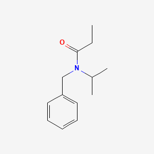 molecular formula C13H19NO B11036454 N-benzyl-N-(propan-2-yl)propanamide 