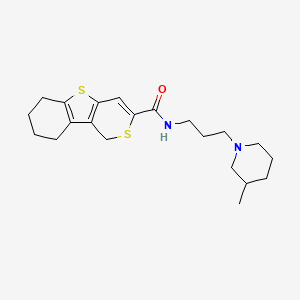 molecular formula C21H30N2OS2 B11036654 E722-2648 