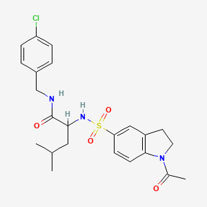 molecular formula C23H28ClN3O4S B11037527 C450-0730 