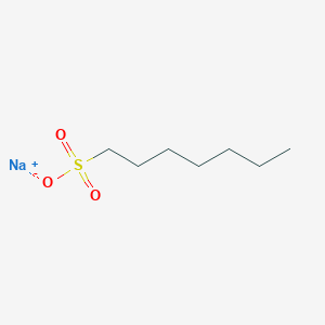 molecular formula C7H15NaO3S B110405 Sodium 1-heptanesulfonate CAS No. 22767-50-6
