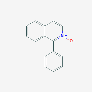 molecular formula C15H11NO B110417 1-Phenylisoquinoline 2-oxide CAS No. 16303-15-4