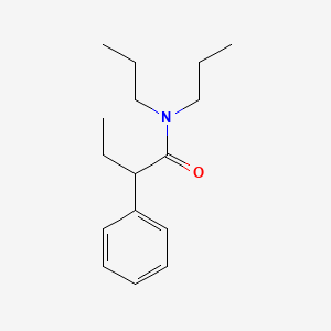molecular formula C16H25NO B11041813 2-phenyl-N,N-dipropylbutanamide CAS No. 91424-83-8