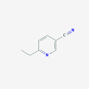 molecular formula C8H8N2 B110421 6-Ethylnicotinonitrile CAS No. 3222-52-4