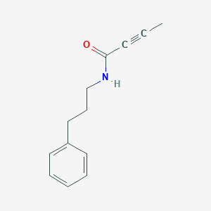 molecular formula C13H15NO B11042222 N-(3-Phenylpropyl)-2-butynamide 