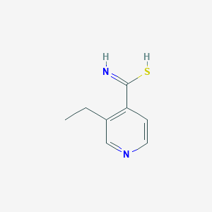 molecular formula C8H10N2S B110423 3-Ethyl-4-pyridinecarbothioamide CAS No. 10605-12-6