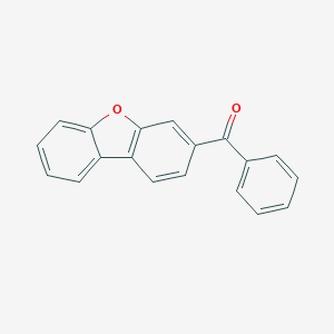 molecular formula C19H12O2 B110427 Dibenzofuran-3-yl(phenyl)methanone CAS No. 6407-29-0