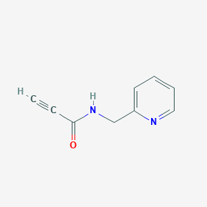 molecular formula C9H8N2O B11044167 N-[(Pyridin-2-YL)methyl]prop-2-ynamide 