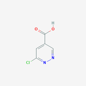 molecular formula C5H3ClN2O2 B110448 6-氯吡嗪-4-羧酸 CAS No. 1256794-24-7