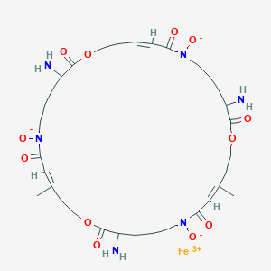 molecular formula C33H51FeN6O12 B011046 Fusigen CAS No. 19624-79-4